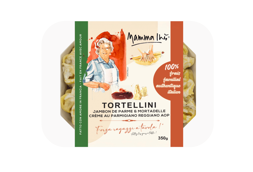Tortellini jambon & mortadelle