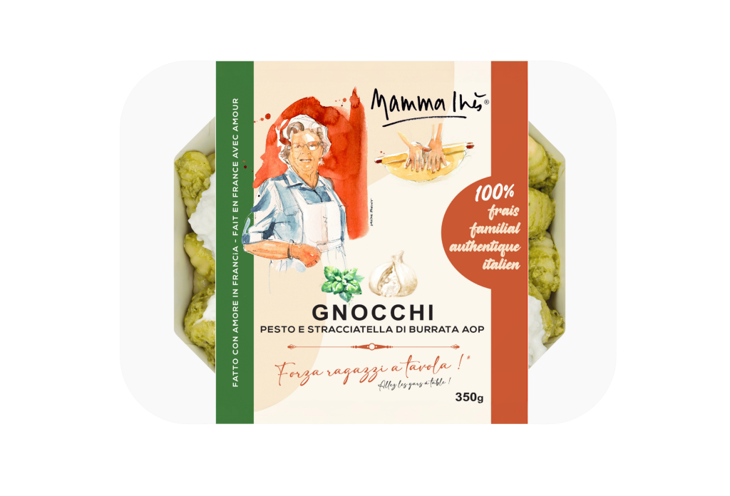 Gnocchi pesto E stracciatella