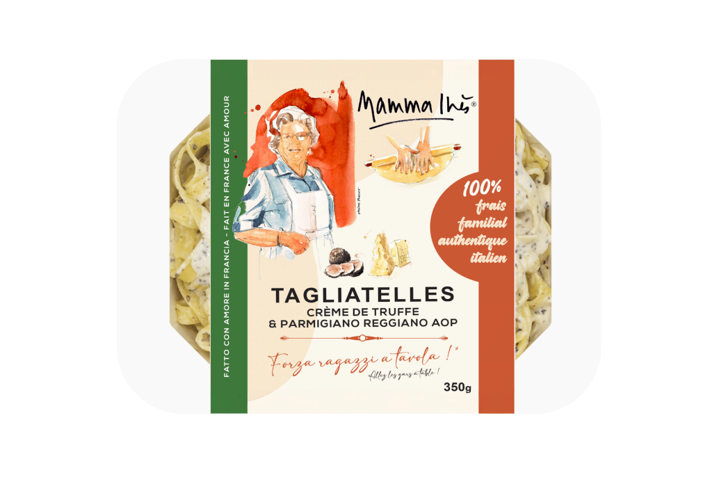 Tagliatelles crème de truffe