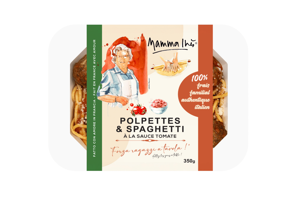 Polpettes & spaghetti sauce tomate